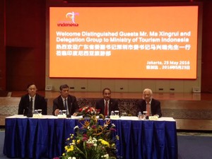Menpar: Turis & Investor China Tertarik Pariwisata Indonesia