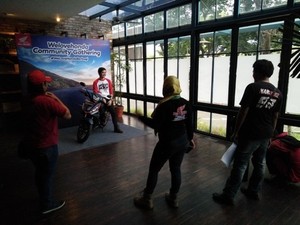 Komunitas Welovehonda Bukber Sekaligus Berbagi