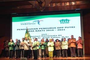 Menteri Pariwisata Kukuhkan Perhimpunan Usaha Taman Rekeasi Indonesia