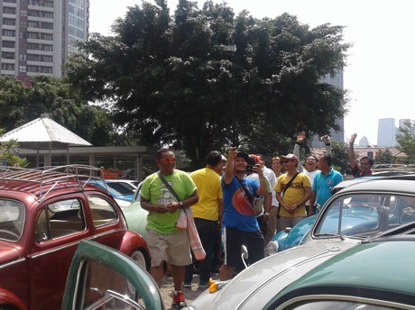 Pecinta Mobil Eropa Gelar Halal Bihalal