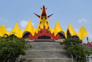 Menara Siger di Lampung, Tugu Nol Selatan Sumatera