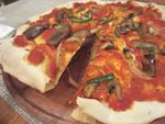 Nyamm! Enaknya Pizza Vegetarian a la Italia di Kafe Mungil Ini
