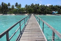 Dermaga kayu Pulau Popoongan Dermaga kayu Pulau Popoongan