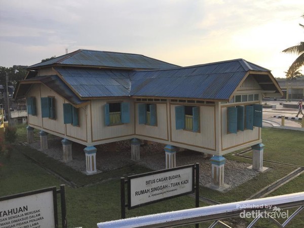 Rumah Cantik Di Tepi Sungai Siak Pekanbaru Punya Siapa Ini