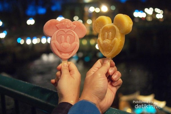 Jepang Punya Eskrim Micky Mouse Lucu Banget