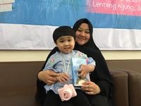Kirana Bocah Selebgram Singgah ke Indonesia