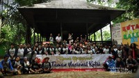 Peserta kemah konservasi Taman Nasional Kutai Peserta kemah konservasi Taman Nasional Kutai