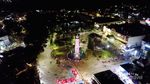 Cantiknya Jam Gadang di Malam Hari