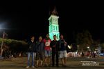 Cantiknya Jam Gadang di Malam Hari