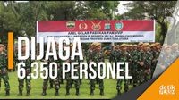 Petugas Gabungan Kumpul Jelang Persiapan Resepsi Kahiyang-Bobby