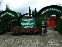 Gerbang masuk Kebun Begonia Gerbang masuk Kebun Begonia