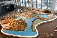 Maket negara-kota Singapura yang lengkap Maket negara-kota Singapura yang lengkap