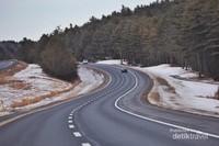 Jalanan menuju Acadia National Park yang sangat indah Jalanan menuju Acadia National Park yang sangat indah