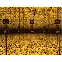 Reflection room dengan tema polkadot hitam dan kuning bakal bikin konten di instagrammu makin menarik Reflection room dengan tema polkadot hitam dan kuning bakal bikin konten di instagrammu makin menarik