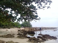 Keindahan Pantai Sawarna Provinsi Banten