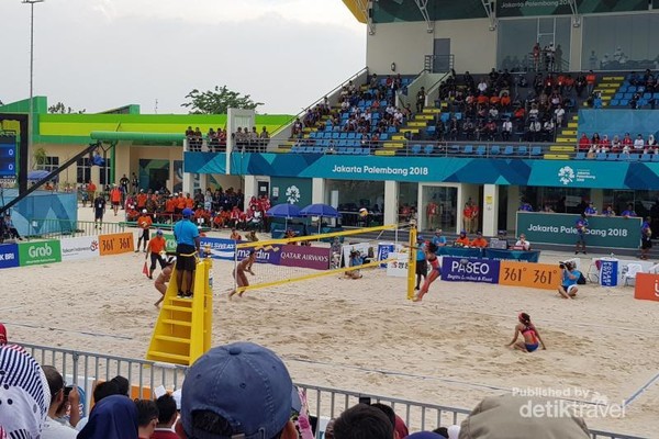 Serunya menyaksikan Asian Games di Palembang