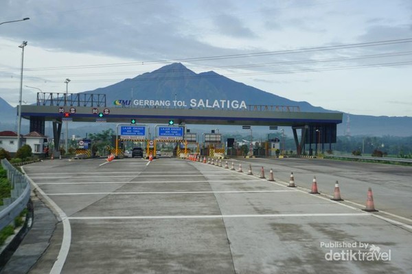 Pemandangan Cantik Sepanjang Tol  Semarang  Salatiga