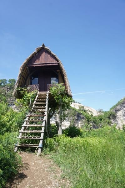 Yang Beda di Nusa Penida Rumah Pohon Batu Melonteng