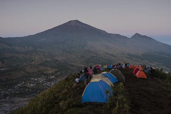 15 Pemandangan Gunung  Rinjani  Gambar  Pemandangan Keren