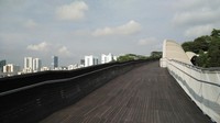 Pagi hari setelah mendarat di Changi, Anda bisa langsung mengunjungi Handerson Wave Bridge Pagi hari setelah mendarat di Changi, Anda bisa langsung mengunjungi Handerson Wave Bridge