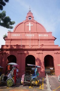 Christ Church, gereja protestan tertua di Malaysia Christ Church, gereja protestan tertua di Malaysia