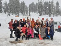 Salju di Gulmarg Salju di Gulmarg