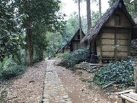 Perkampungan Suku Baduy di Lebak Banten yang bersih dan asri Perkampungan Suku Baduy di Lebak Banten yang bersih dan asri