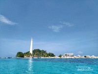 Mercusuar di pulau Lengkuas Mercusuar di pulau Lengkuas