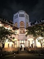Estetika Lawang Sewu di Malam Hari
