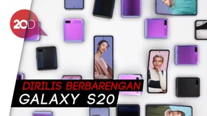 Galaxy Z Flip Dibanderol Rp 20 jutaan di Indonesia
