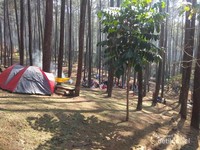 Aea kemah di Wana Wisata Batu Kuda, Bandung cukup luas. Aea kemah di Wana Wisata Batu Kuda, Bandung cukup luas.