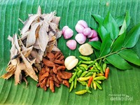 Bahan menu ikan Keumamah Bahan menu ikan Keumamah