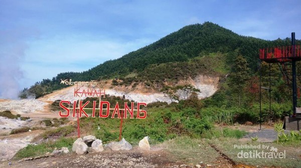 tempat wisata kawah sikidang