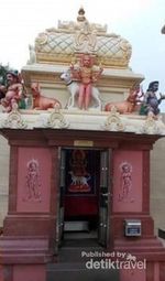 Eksotisme Sebuah Kuil Hindu di Johor Bahru Malaysia