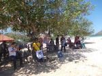 Potret Pantai Kuta Lombok yang Menawan