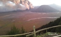 Potret cantiknya Gunung Bromo di kala senja Potret cantiknya Gunung Bromo di kala senja
