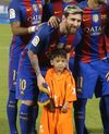 Murtaza Kecil dan Lionel Messi