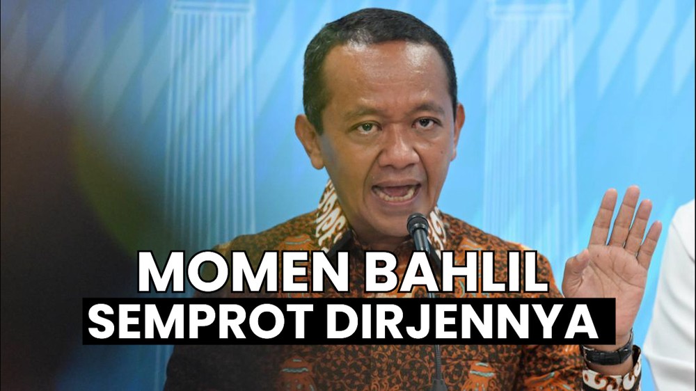 Bahlil Semprot Dirjennya-Dirut PLN