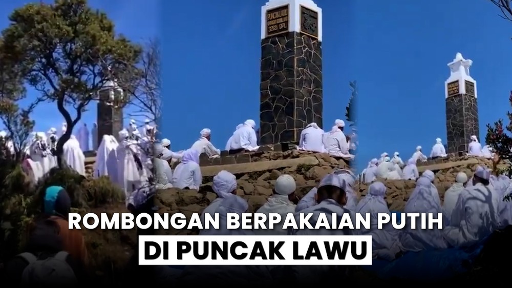 Fakta Rombongan Ritual di Puncak Lawu