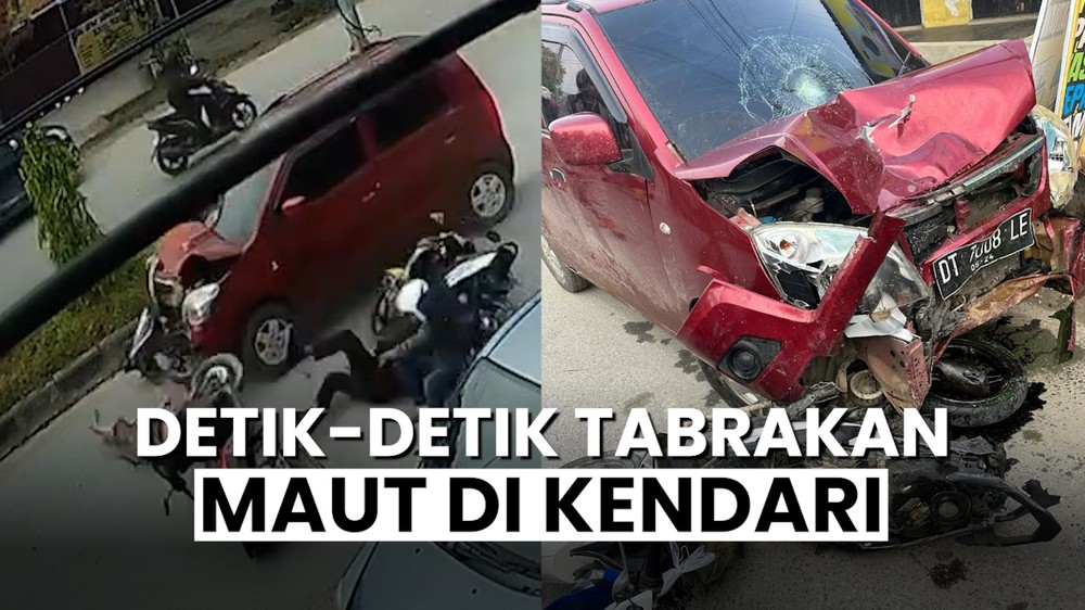 Hilang Kesadaran Berujung Tabrakan