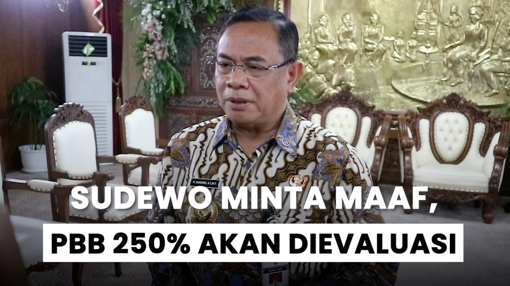 Permintaan Maaf Bupati pati Sudewo