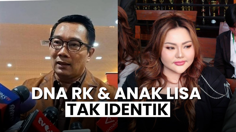 RK Bukan Ayah Biologis Anak Lisa Mariana