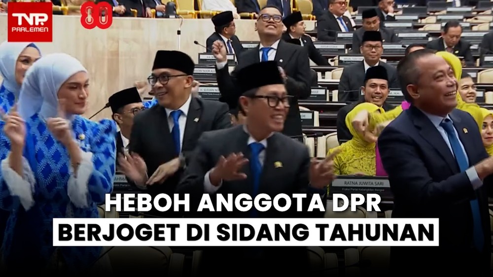 Viral Anggota DPR Joget