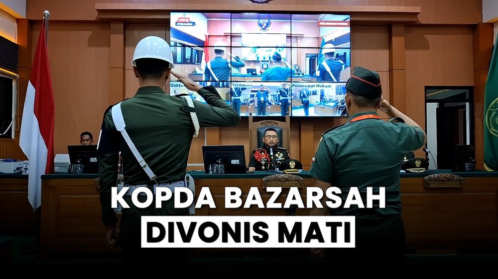 Vonis Mati Buat Penembak 3 Polisi