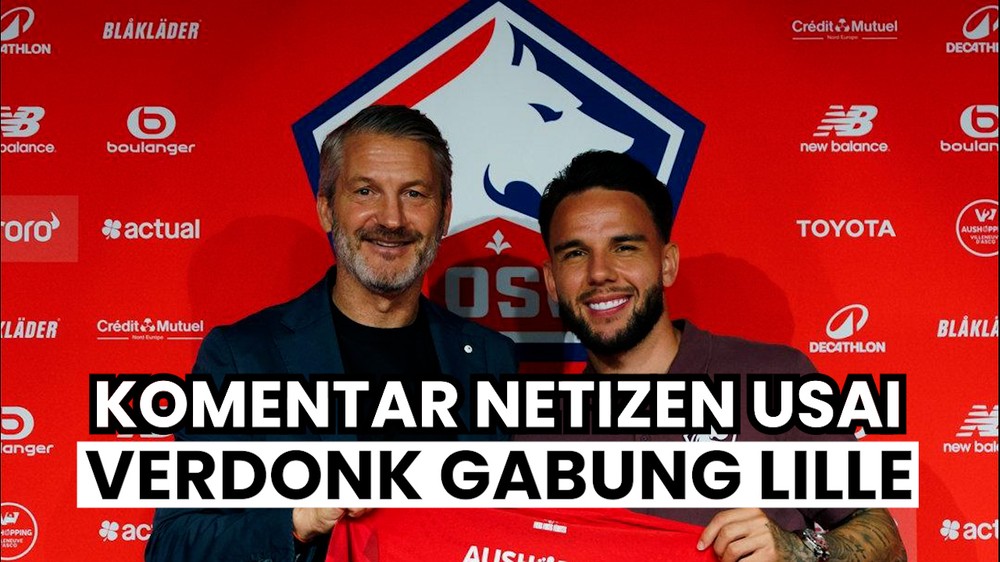 Verdonk Gabung Lille, Netizen RI Heboh