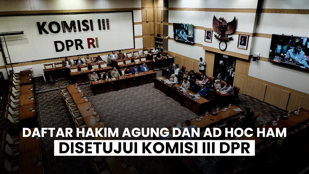 Nama 9 Hakim Agung dan 1 Hakim Ad Hoc HAM