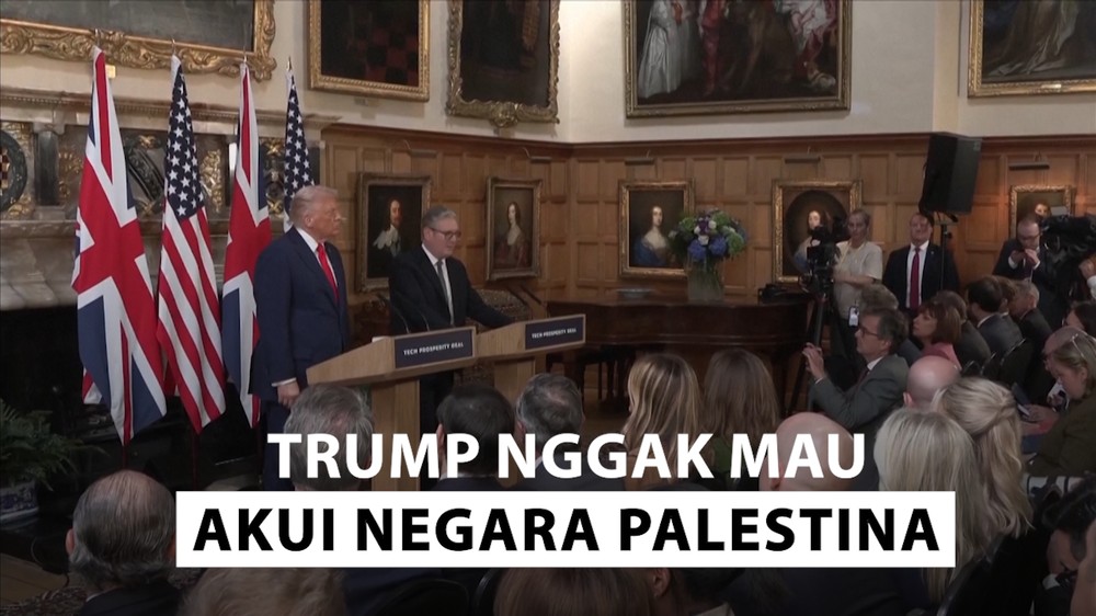 Trump Ogah Akui Negara Palestina