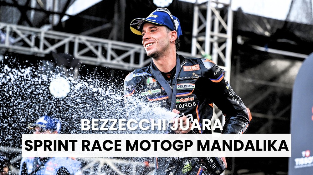 Bezzecchi Juara di Mandalika