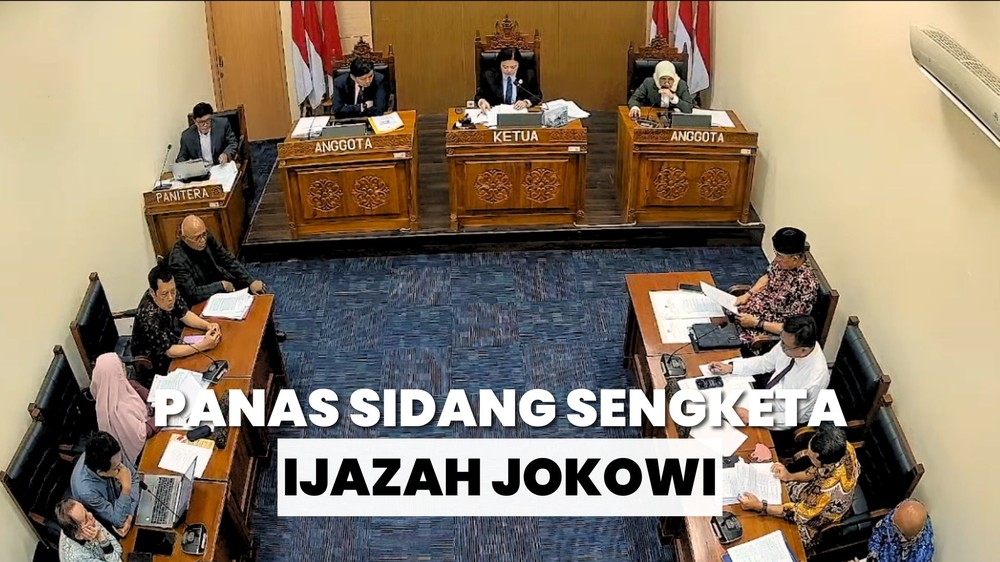 KIP Gelar Sidang Sengketa Ijazah Jokowi