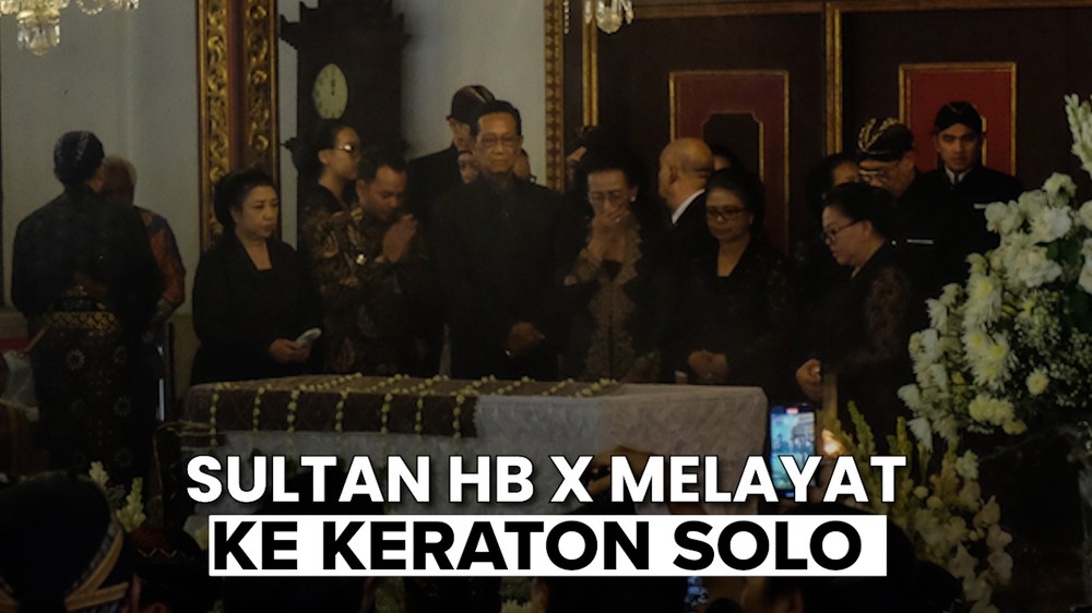 Sultan Hamengku Buwono X Takziah ke PB XIII